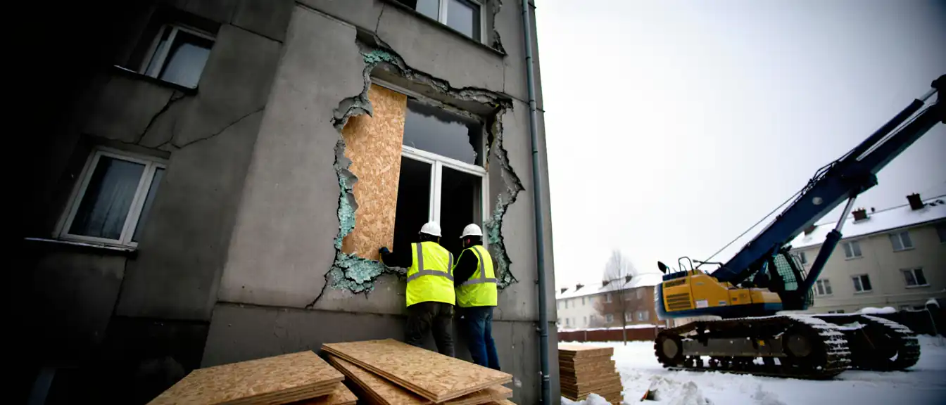 Губернатор Андрей Воробьев поставил приоритетной задачей восстановление жилого фонда Подмосковья после атак беспилотников