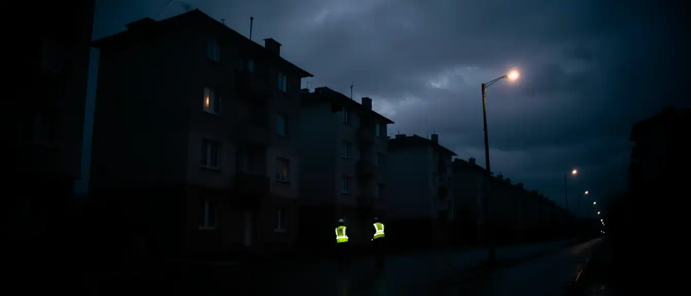 Из-за перебоев с электричеством в Горловке прекратилось электроснабжение жилых районов