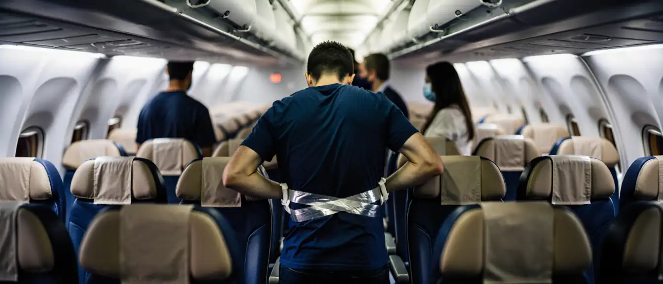Неудачный полет: как пассажир American Airlines стал «заложником» собственной агрессии