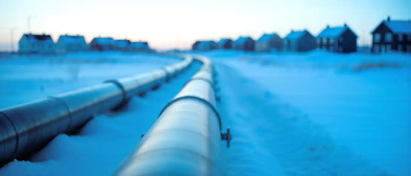 Поэтапное подведение газовых магистралей к домам жителей Балтийска