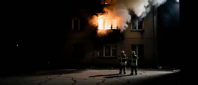 Пятьдесят жителей Серпухова покинули свои квартиры из-за огня в многоэтажке
