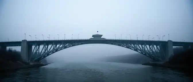 Новый транспортный коридор: завершено строительство моста через реку Туманную