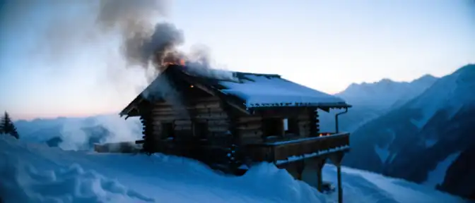 Отсутствие жертв при возгорании кафе Грелка на горнолыжном курорте Шерегеш в Кузбассе