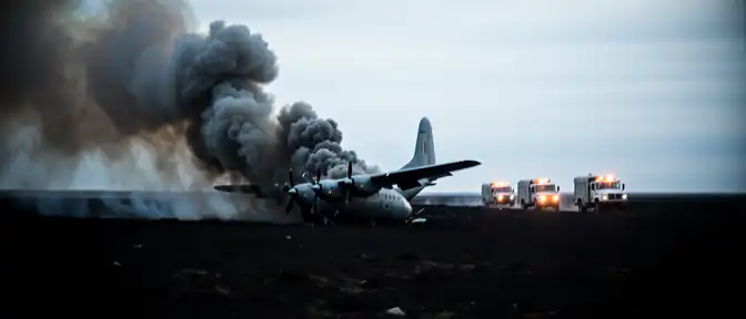 Пожар на борту Ан-3: аварийная посадка самолета на Сахалине закончилась без жертв