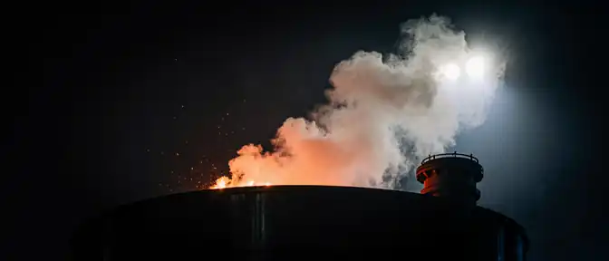 Пожар на Нерюнгринской ГРЭС не привел к перебоям в отоплении и электричестве в Нерюнгринском районе