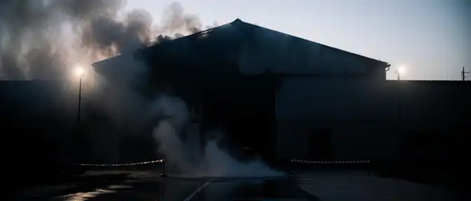 Пожар на производственной площадке в Хабаровске удалось полностью потушить