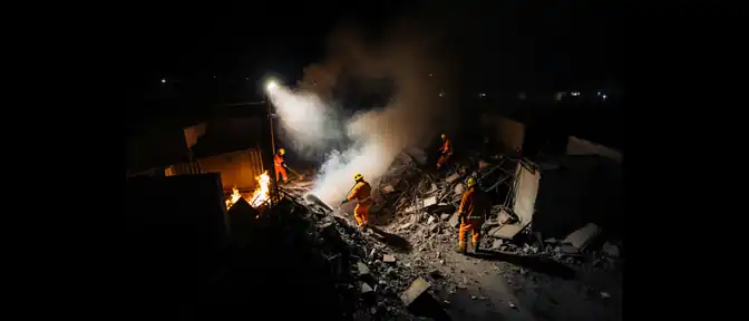 Угроза новых взрывов на заводе пиротехники в Кубринске ликвидирована