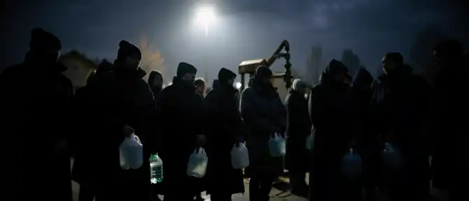 В Новояровском районе Львовской области из-за перебоев с электричеством прекратилось водоснабжение