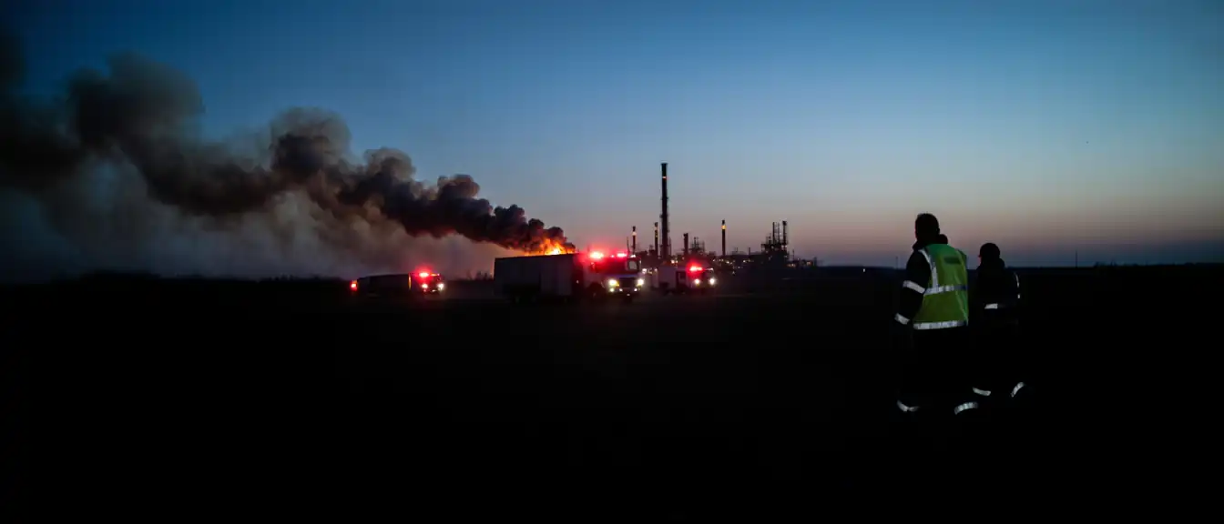 Угроза для населения отсутствует: на Амурском газохимическом комплексе локализуют возгорание